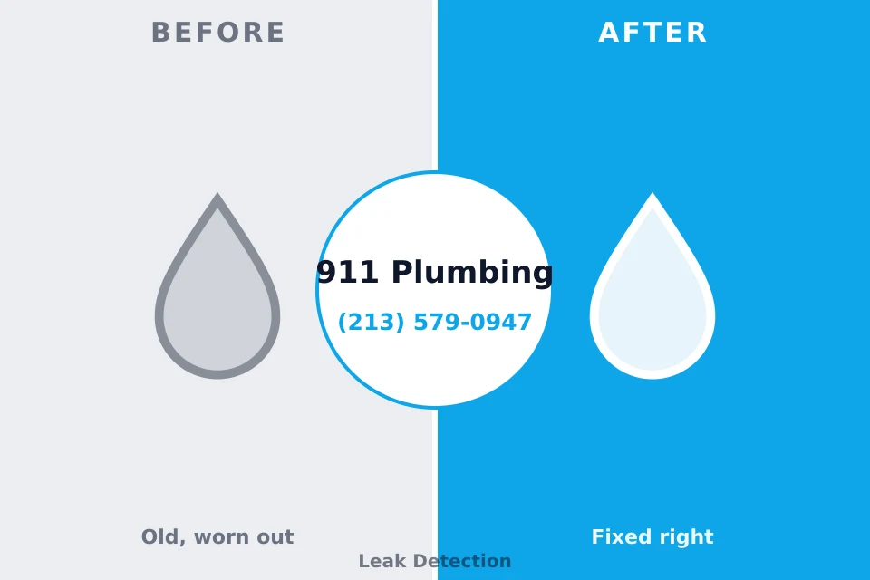 Before and after: plumbing company Sister Bay, WI